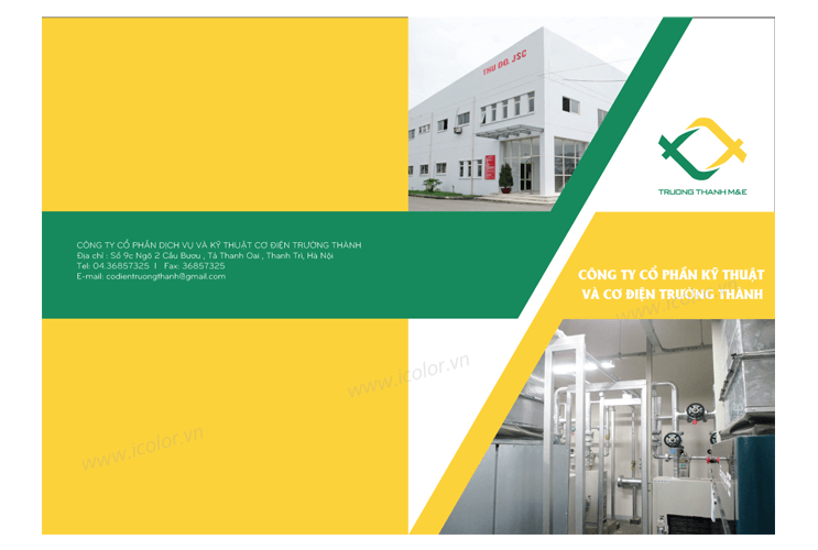 Thiết kế profile | HSNL CT CP KT Cơ điện Trường Thành