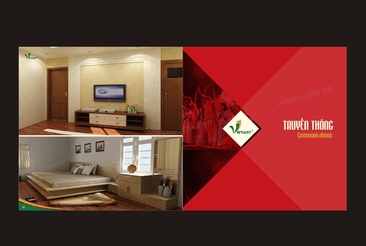 Thiết kế Hồ sơ năng lực Công ty CP Truyền thông VietArt