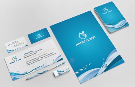 Thiết kế bộ nhận diện thương hiệu dự án Hanoi Tland