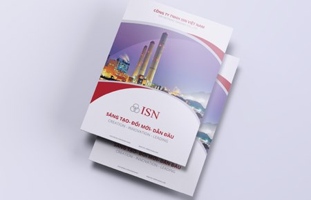 Thiết kế profile | hồ sơ năng lực Công ty ISN