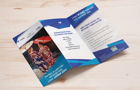 Thiết kế tờ gấp VIJAT