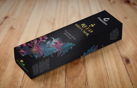 Thiết kế bao bì sản phẩm tinh dầu Passion
