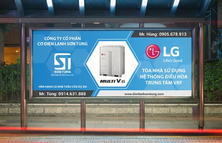 Thiết kế bộ nhận diện cty Điện lạnh Sơn Tùng
