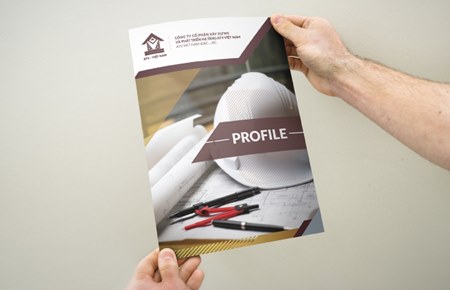 Thiết kế profile | hồ sơ năng lực CTCP XD & PT Hạ tầng ATV Việt Nam