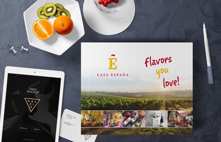 Thiết kế catalog Casa Espana