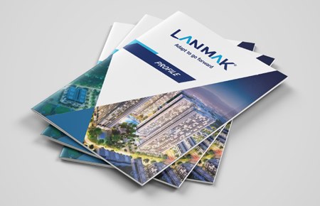 Thiết kế profile | hồ sơ năng lực CTCP ĐTXD BĐS LANMAK