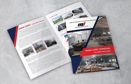 Thiết kế profile | hồ sơ năng lực CT TNHH ĐT & Xây lắp Minh Long