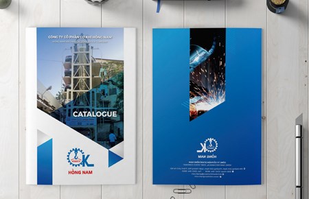 Thiết kế Catalogue CTCP Cơ khí Hồng Nam