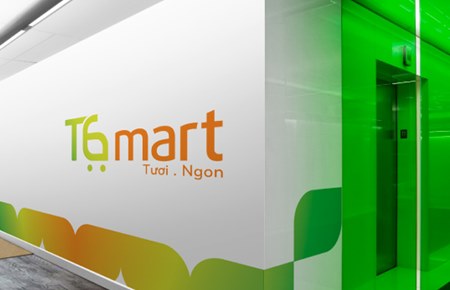 Thiết kế logo siêu thị T6 Mart