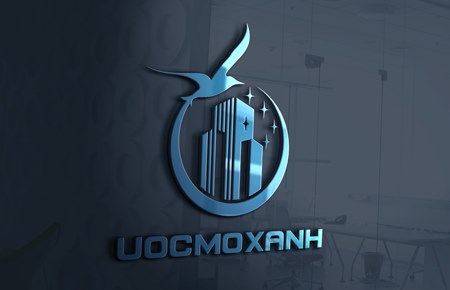 Thiết kế logo Công ty BĐS ƯỚC MƠ XANH