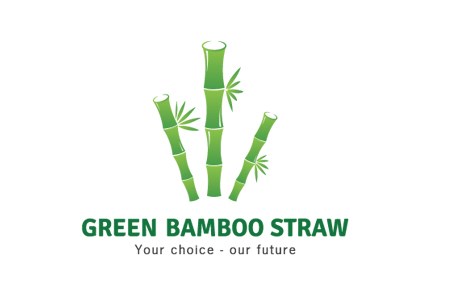 Thiết kế logo Green Bamboo Straw