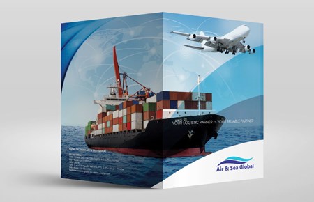 Thiết kế kẹp file Công ty AIR & SEA GLOBAL