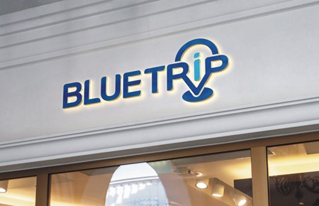 Thiết kế logo CT Du lịch và Tổ chức sự kiện Bầu trời Xanh