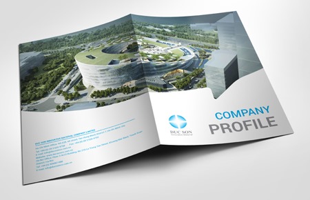 Thiết kế profile Công ty VLXD Đức Sơn