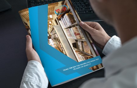 Thiết kế profile | hồ sơ năng lực TT Đào tạo Nghiên cứu KH Tổ chức và Quản lý