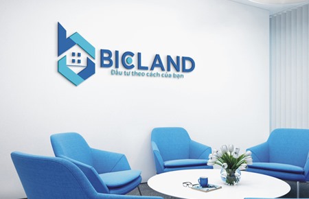 Thiết kế logo CTCP Bất động sản BIGLAND
