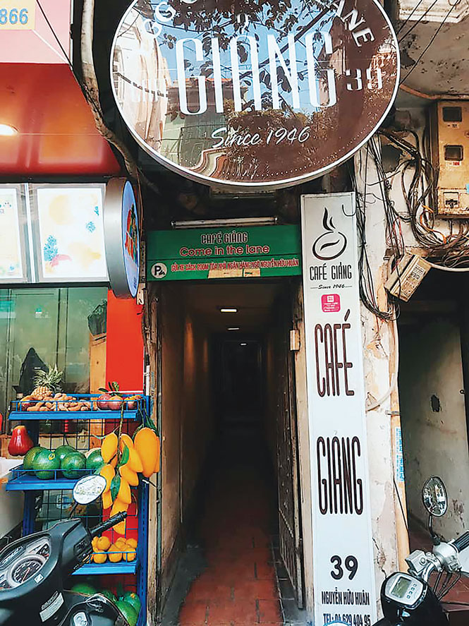 Bộ nhận diện thương hiệu cà phê Giảng