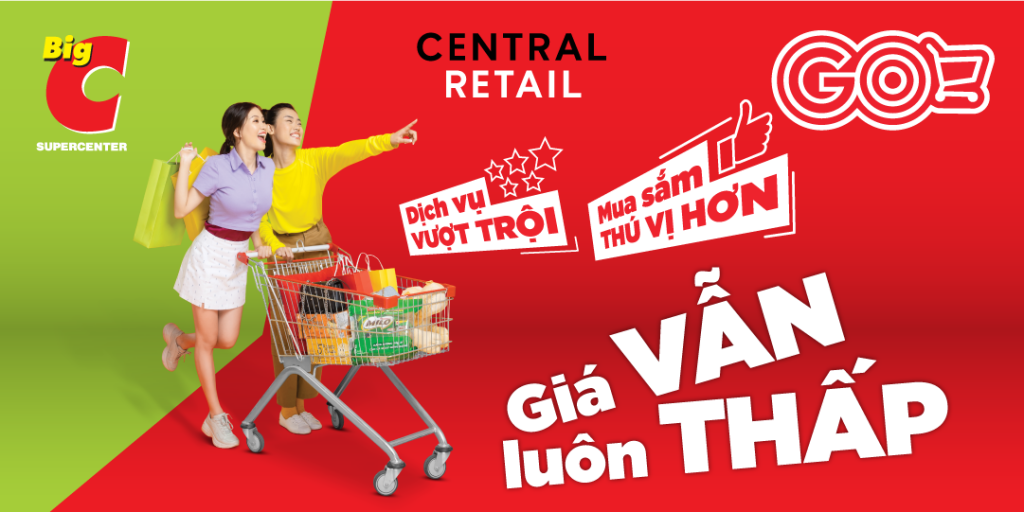 Hệ thống Đại siêu thị Big C đổi tên thành Đại siêu thị GO Tái định vị thương hiệu Hệ thống Đại siêu thị Big C đổi tên thành Đại siêu thị GO Tái định vị thương hiệu