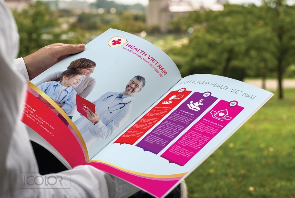 Bộ nhận diện thương hiệu phòng khám Health Việt Nam