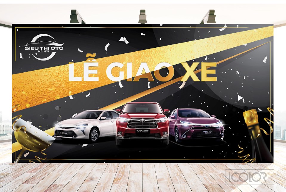 THIẾT KẾ BỘ NHẬN DIỆN SIÊU THỊ ÔTÔ HÀ NỘI.