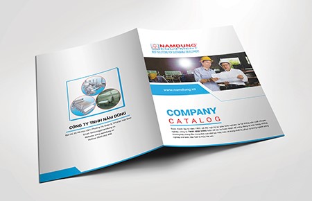 Thiết kế catalogue Công ty Năm Dũng