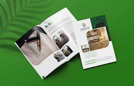 Thiết kế catalogue Công ty Thaiever