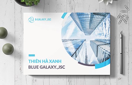 Thiết kế profile Công ty CP Thiên Hà Xanh