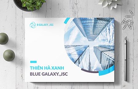 Thiết kế profile Blue Galaxy