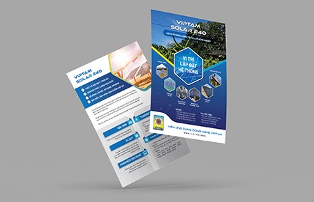 Thiết kế Brochure Công ty VIPTAM