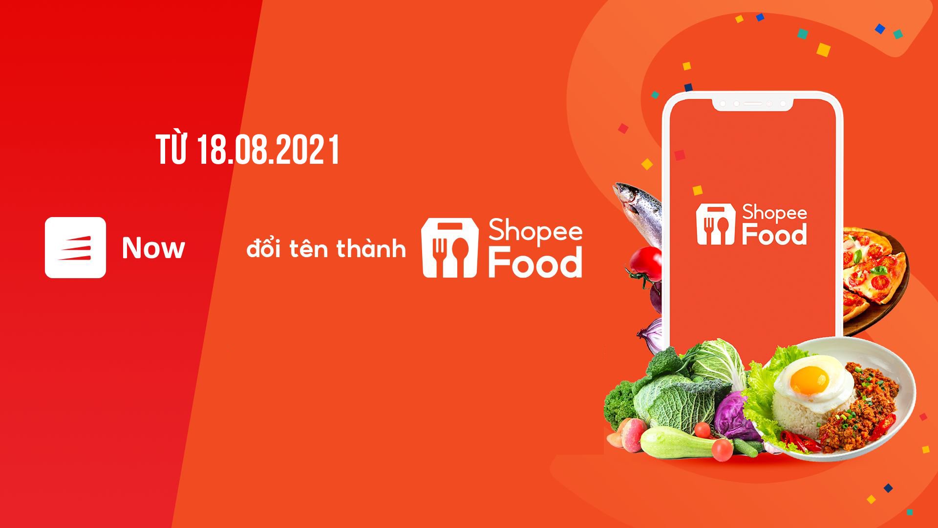 Now Chính Thức Đổi Tên Thành ShopeeFood