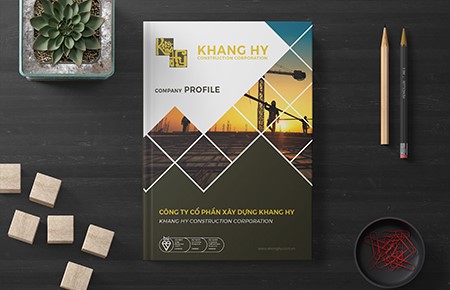 Thiết kế Profile Công ty CP Xây dựng Khang Hỷ
