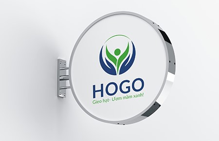 Thiết kế logo Cty SXTM DV Ninh Bình Xanh
